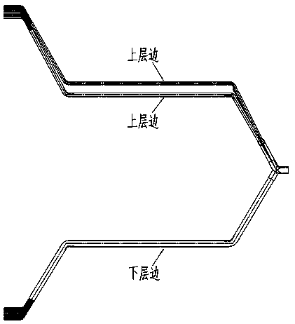 A simple forming method of armature coil with different slots in dc traction motor