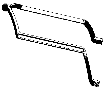 A simple forming method of armature coil with different slots in dc traction motor