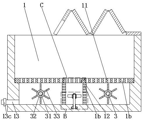 Female private part medicated bath device capable of realizing self-adaptive adjustment