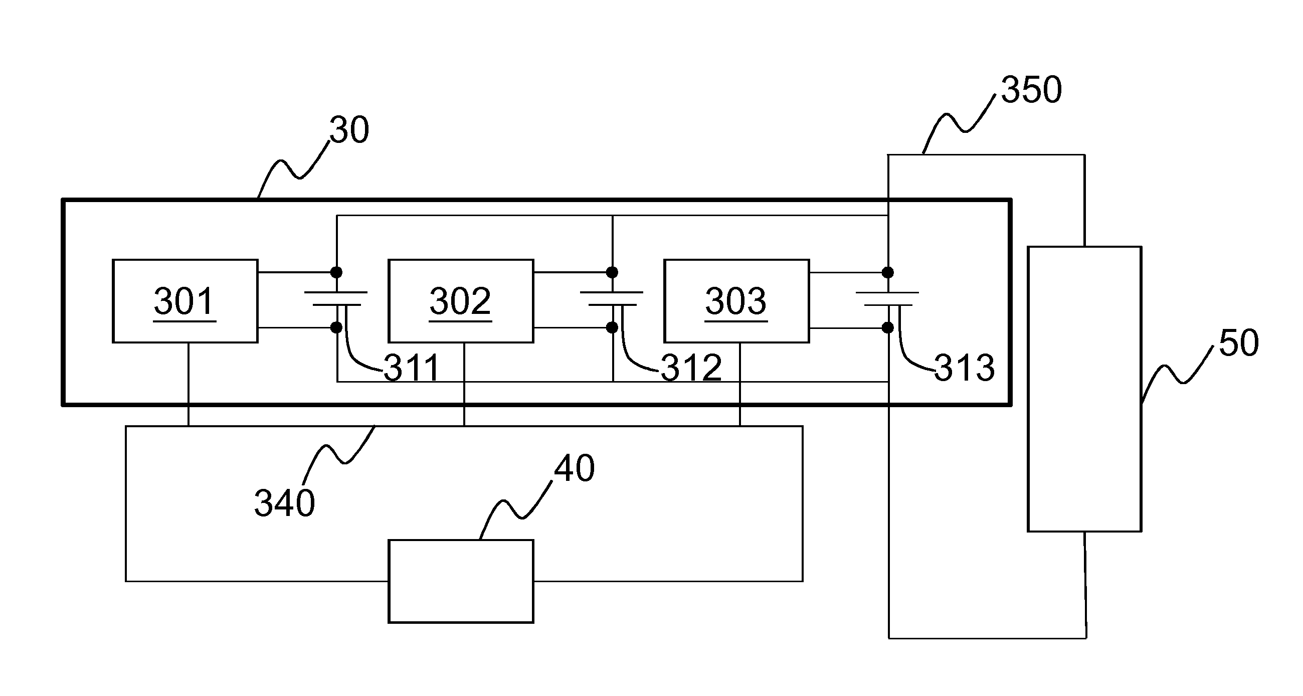 Master-slave type battery managemaent system for accurate capacity guage of battery pack