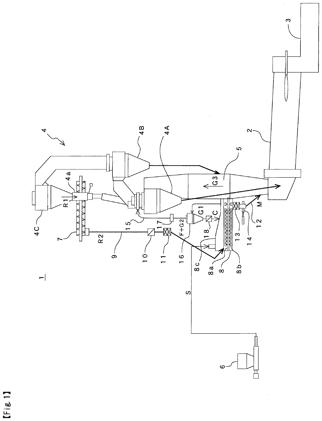 Organic sludge treatment device and treatment method