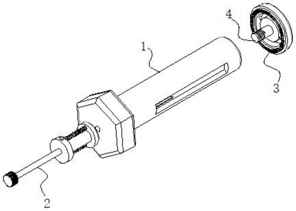 Corrosion-resistant internal thread type combined fastener