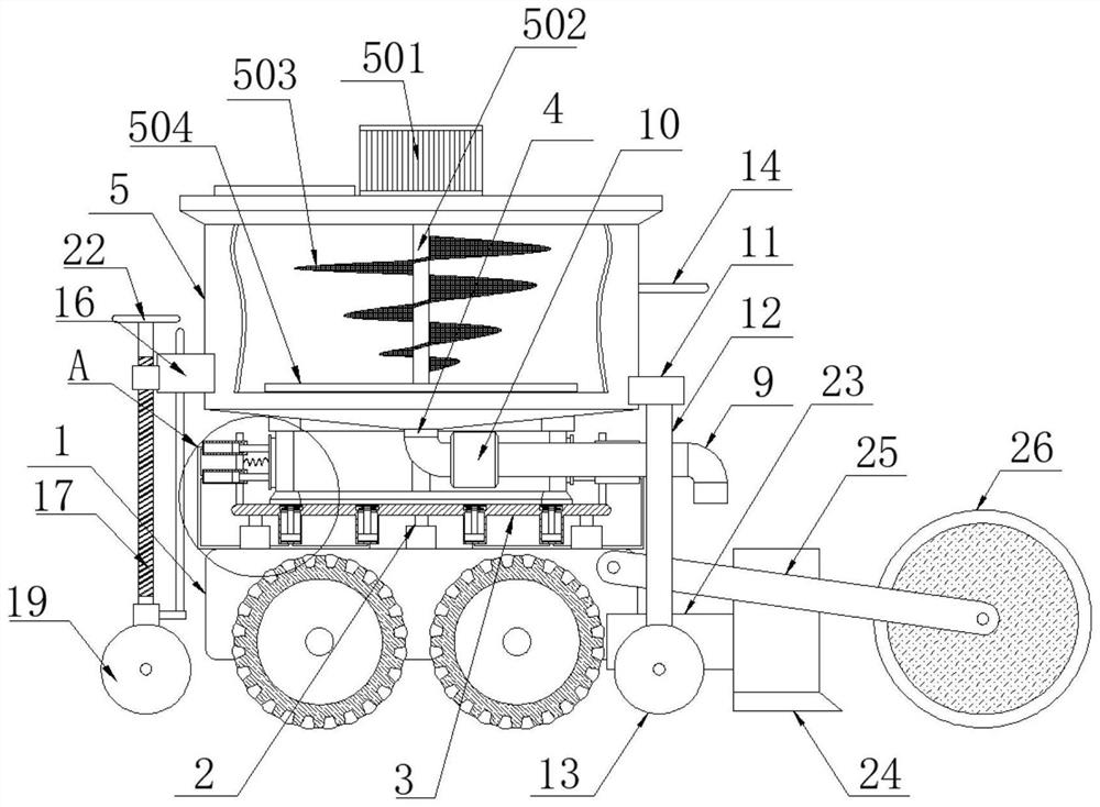 Asphalt laying method for building construction