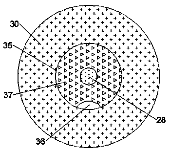 Adjustable jet propulsion device capable of being mounted on surfboard