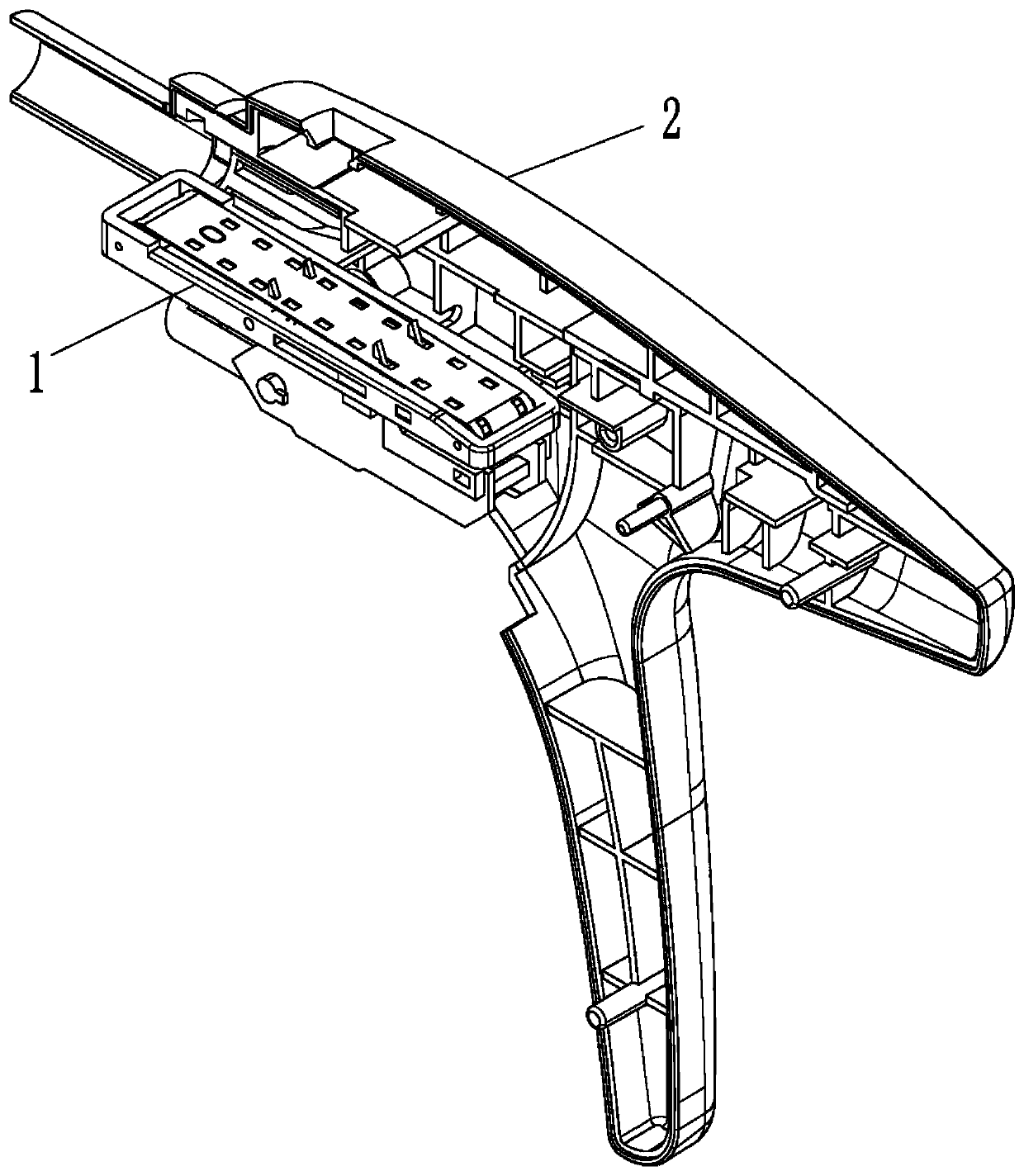 Disposable multifire titanium clip and counting mechanism thereof