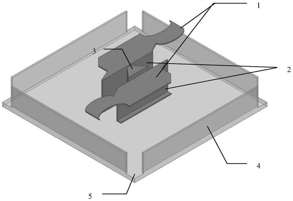 Broadband electromagnetic dipole circularly polarized antenna