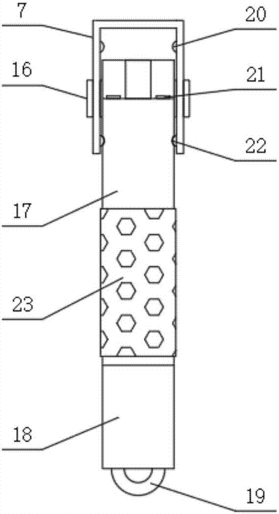 Multipurpose folding three-proof lamp