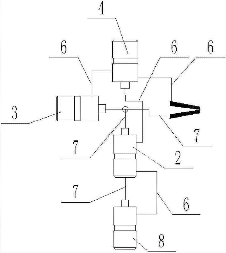 Adapter with regulation control and capable of switching and externally connecting switch