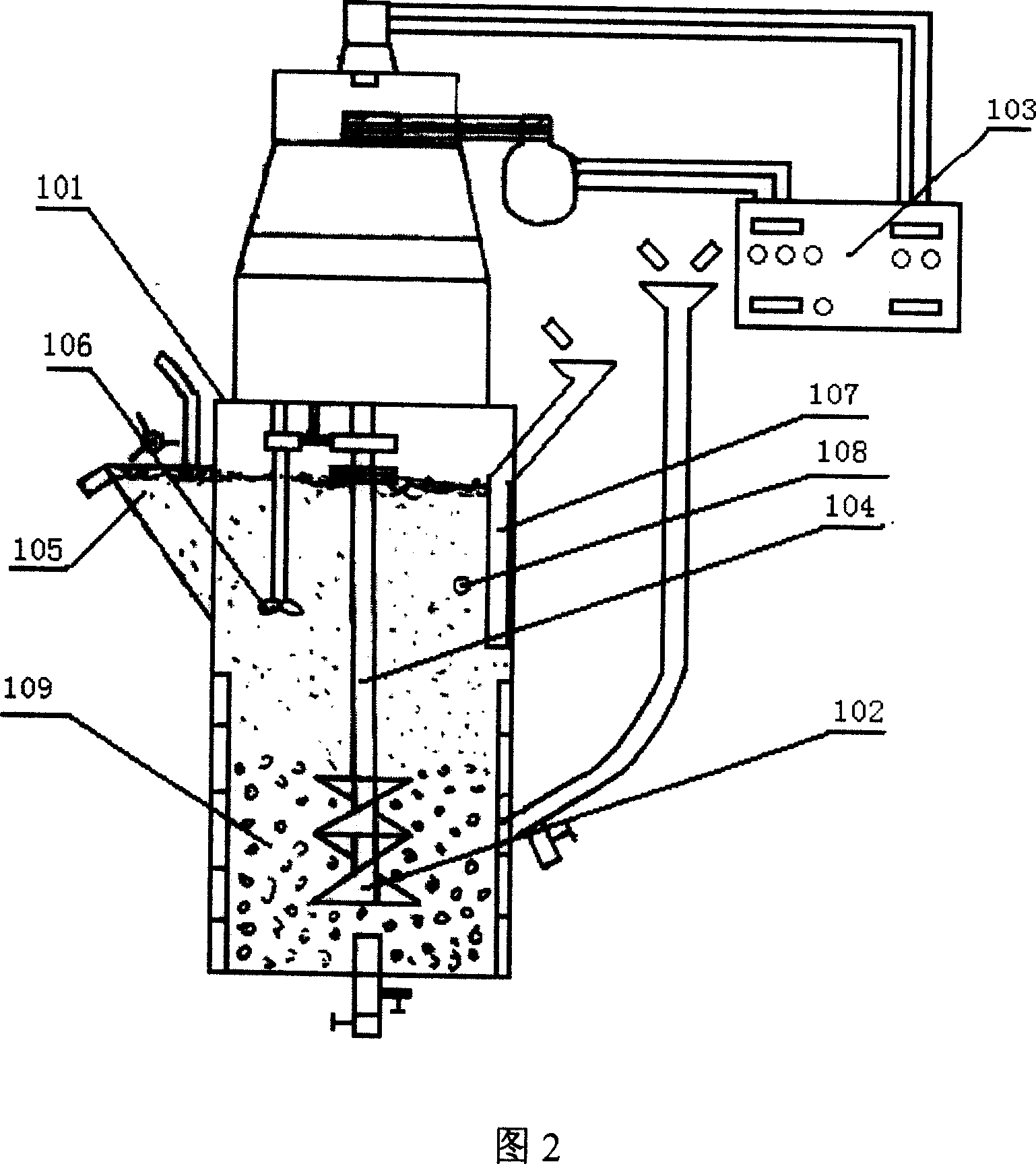 Gold-extraction process for tail-one cyanide containing gold wrapped by original sulfides