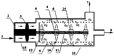 Air separation device