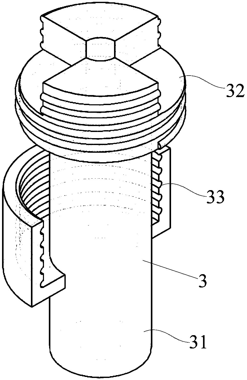 Diameter-adjustable type drill and segmented chambering method