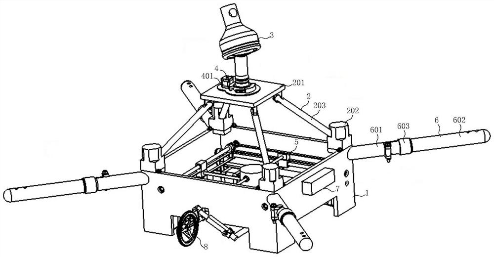 A New Type of Helicopter Carrying Detecting Instruments Hanging