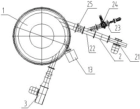 Novel vertical temperature-controllable sawdust hot-air generator