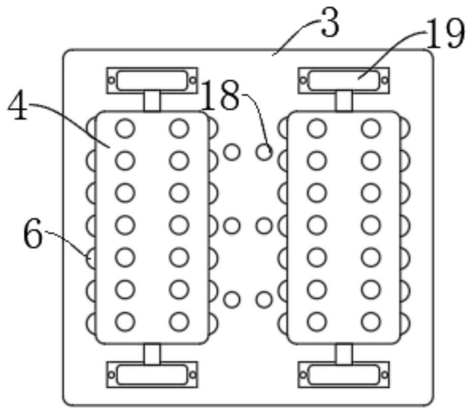 Itching rubbing device with disinfection module for livestock breeding