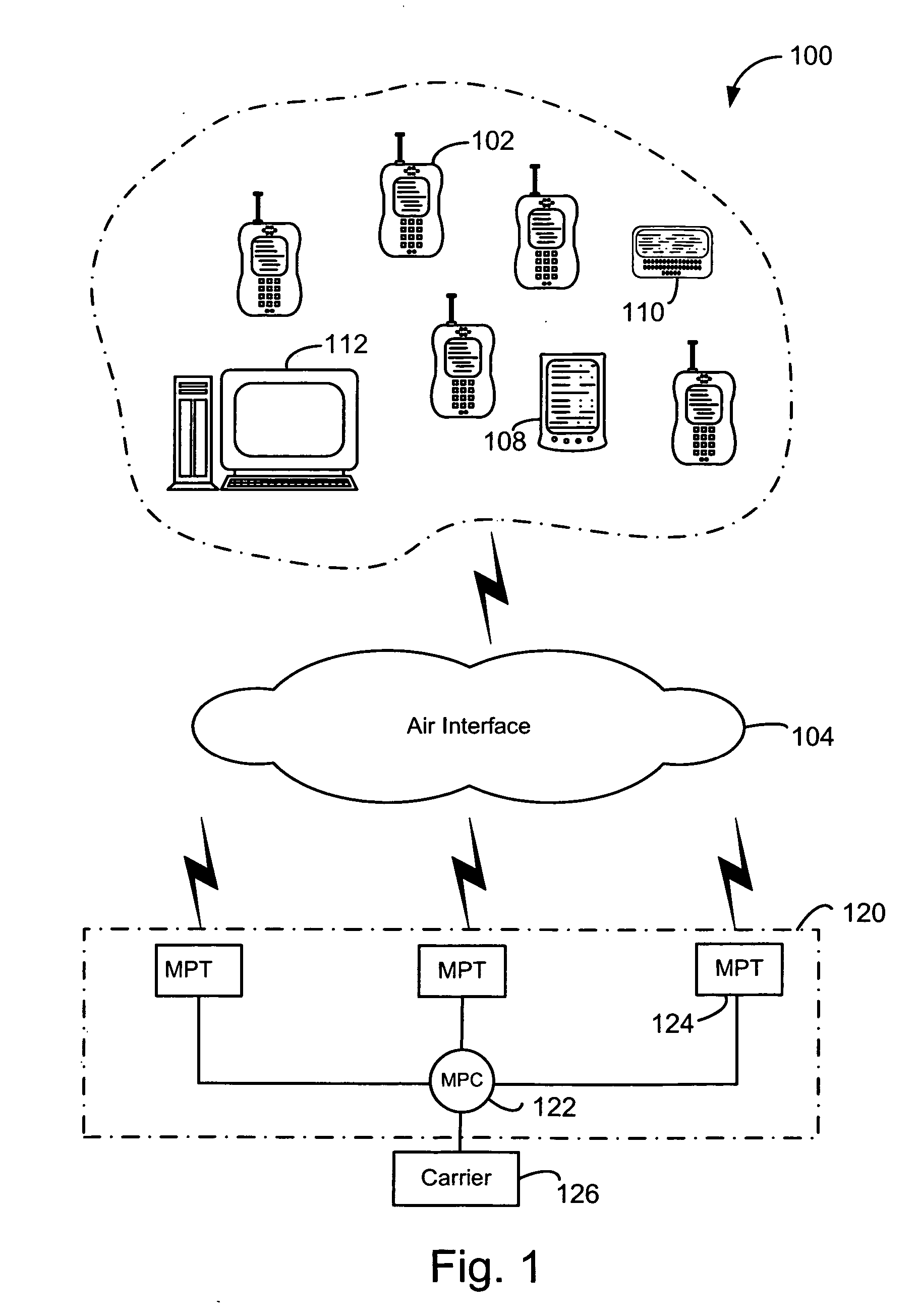 Reduced paging cycles in a wireless communication system