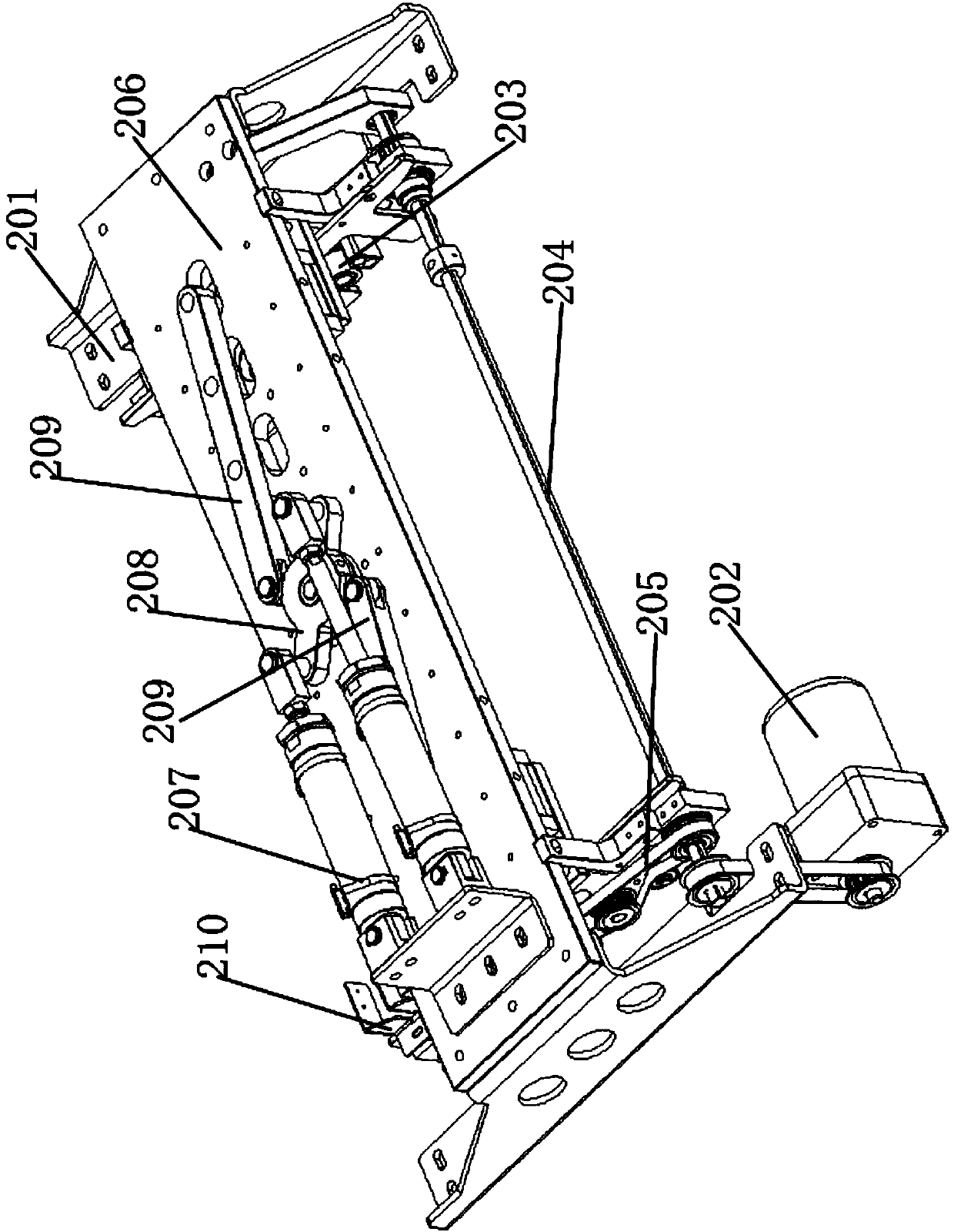 An automatic stacking device and stacking method thereof