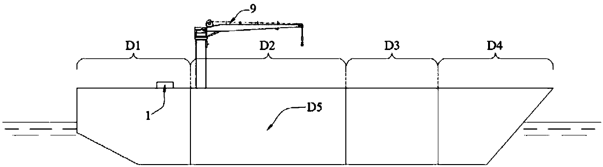 A method of building a cage engineering ship and ship carrier cage construction method