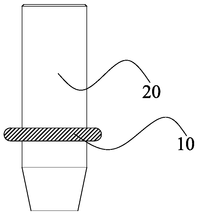 Sealing ring take-out device