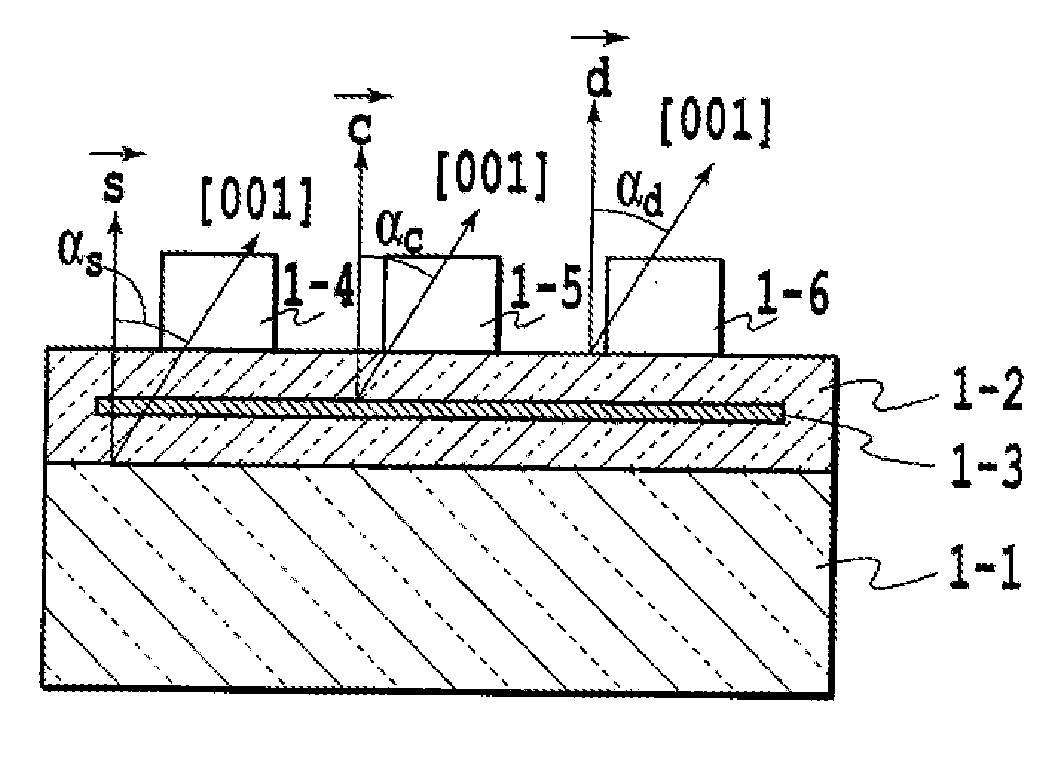 Diamond semiconductor element and process for producing the same