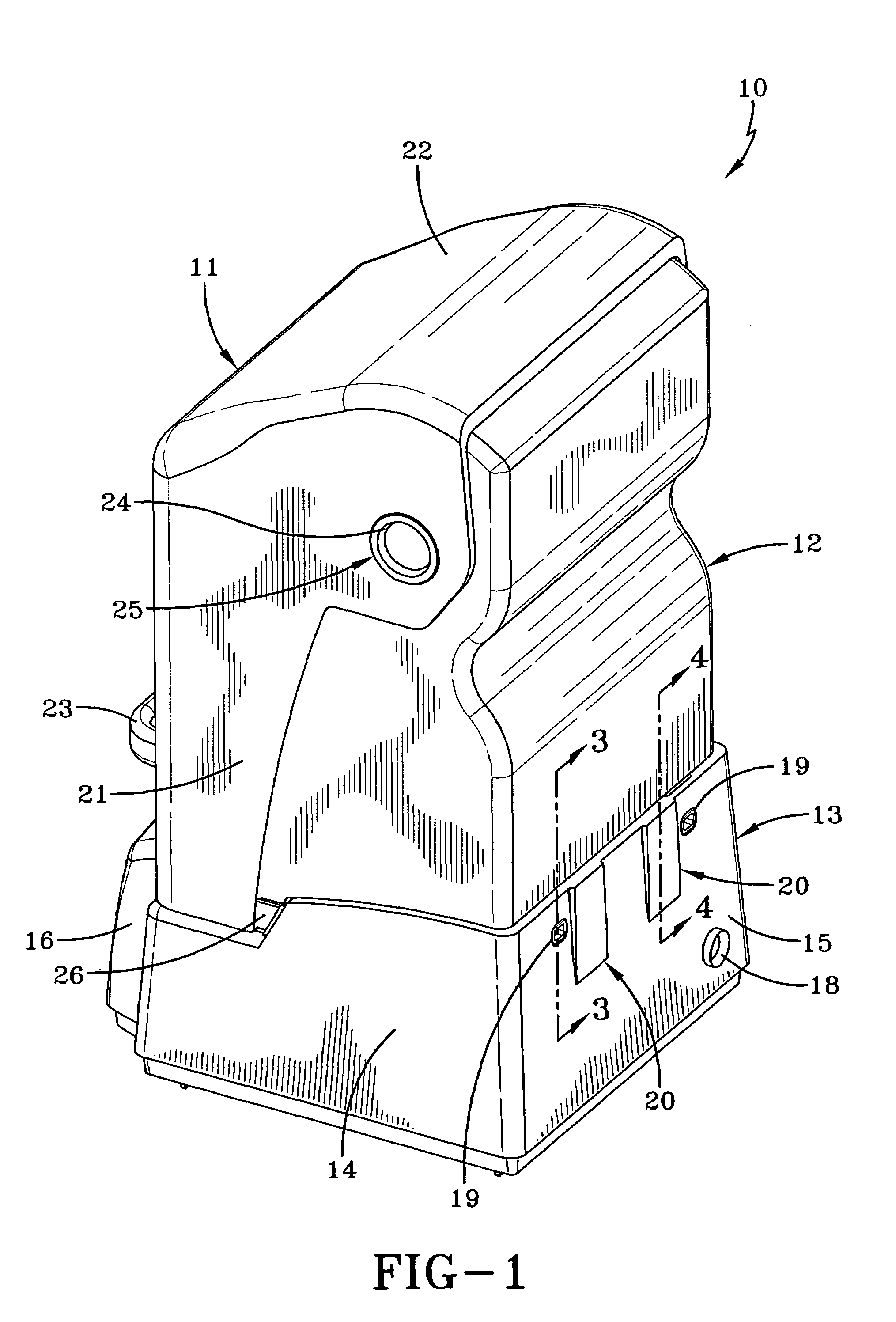 Enclosure for a food processor