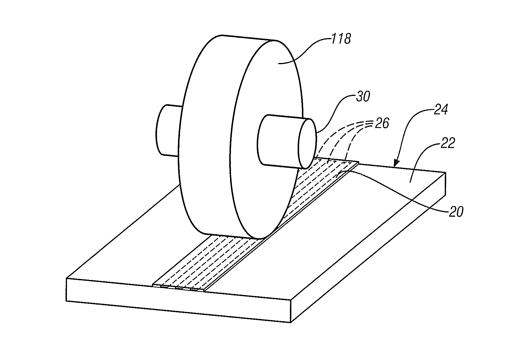 Coulomb damping features using ultrasonic welding