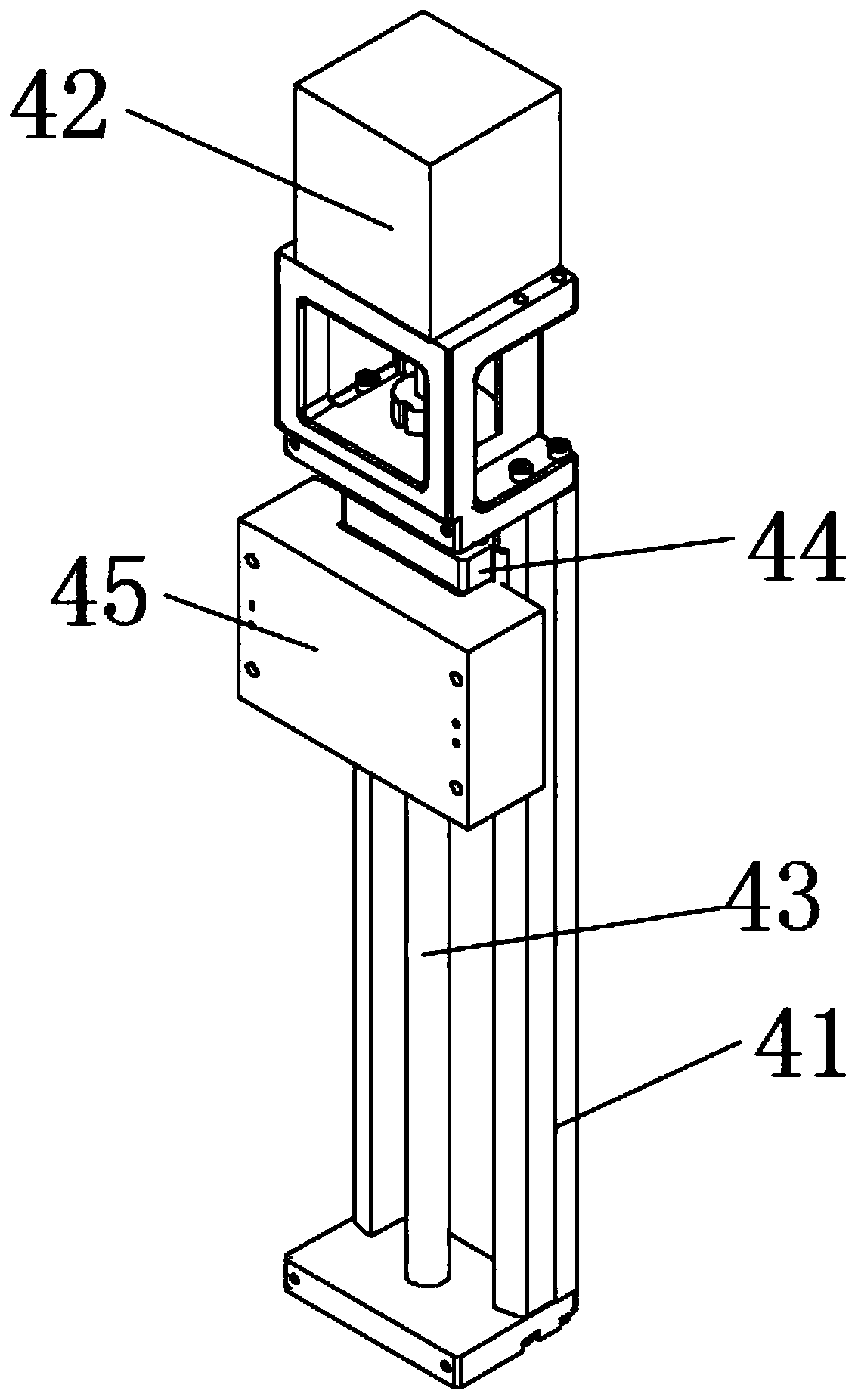 Carbon paste viscosity detection device for flexible board production