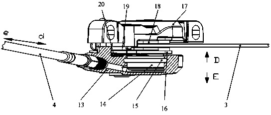 A hydraulic disc brake