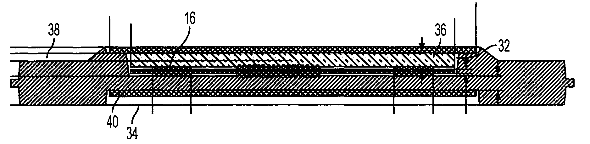 Token with structure to prevent damage during molding