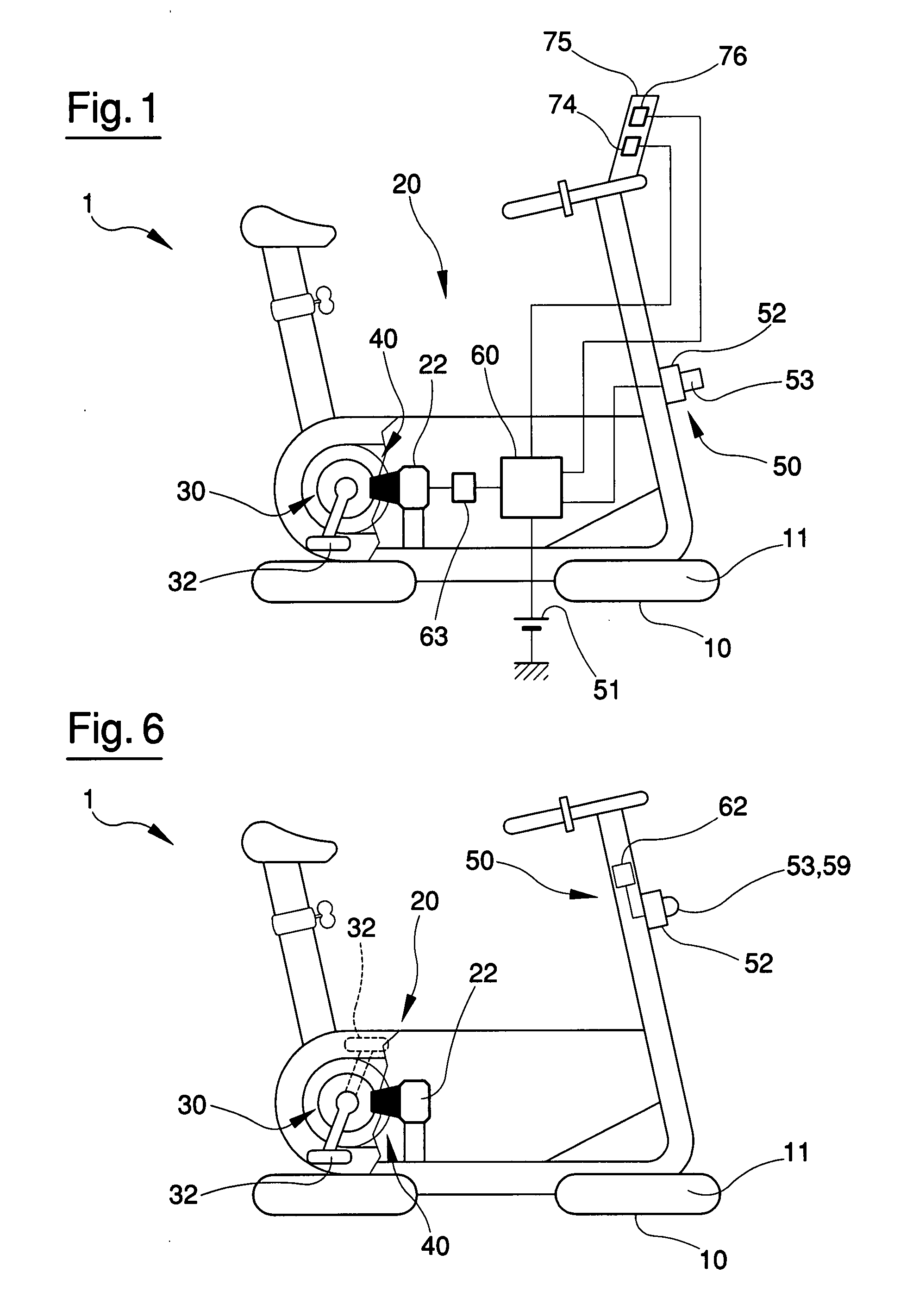 Gymnastic machine