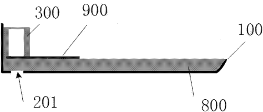 Multifrequency terminal antenna used for full-metal housing