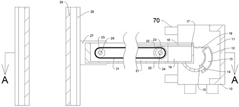 An auxiliary device for installing an air conditioner external unit