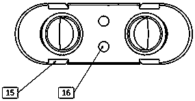 Multifunctional nasal breathing device adapted to nose shape