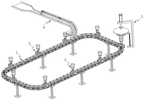 Suspension insulator automatic production line