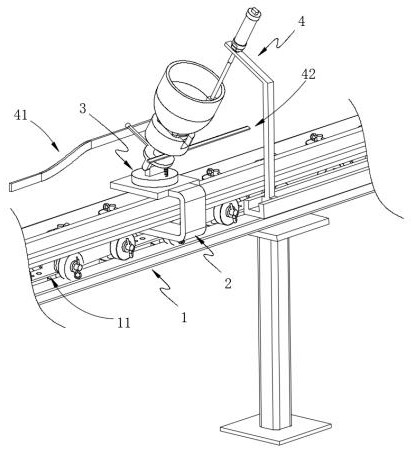 Suspension insulator automatic production line