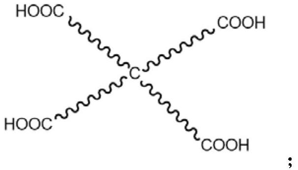 PET sheath-core fiber containing metal-modified cross-type esterified product and preparation method thereof