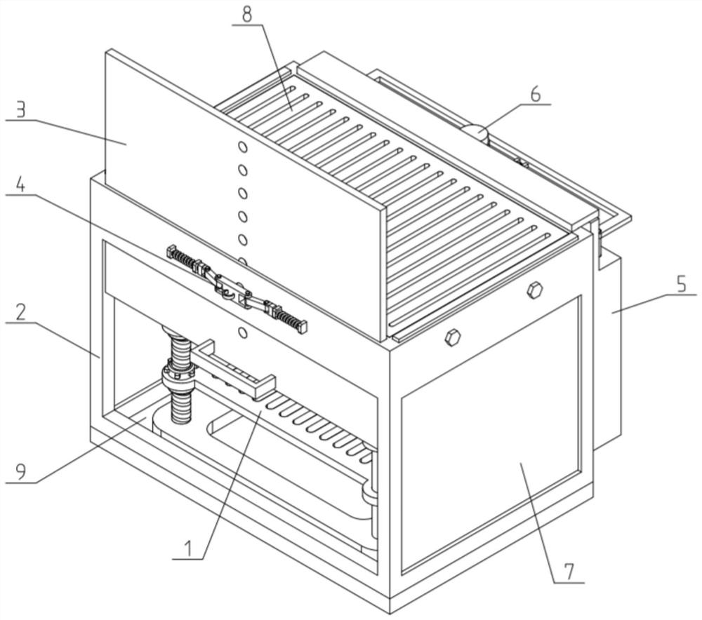 Blockchain management server cooling device