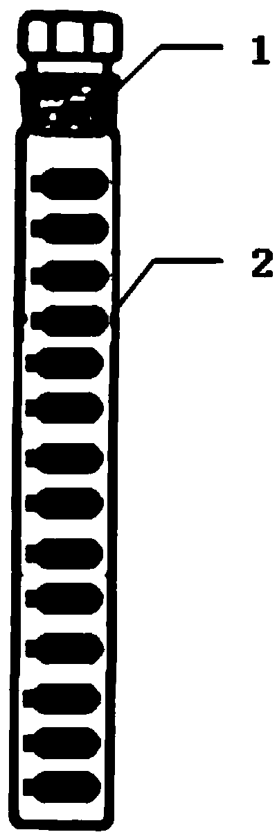 Method and device applied to detection of toxic metal ions in water