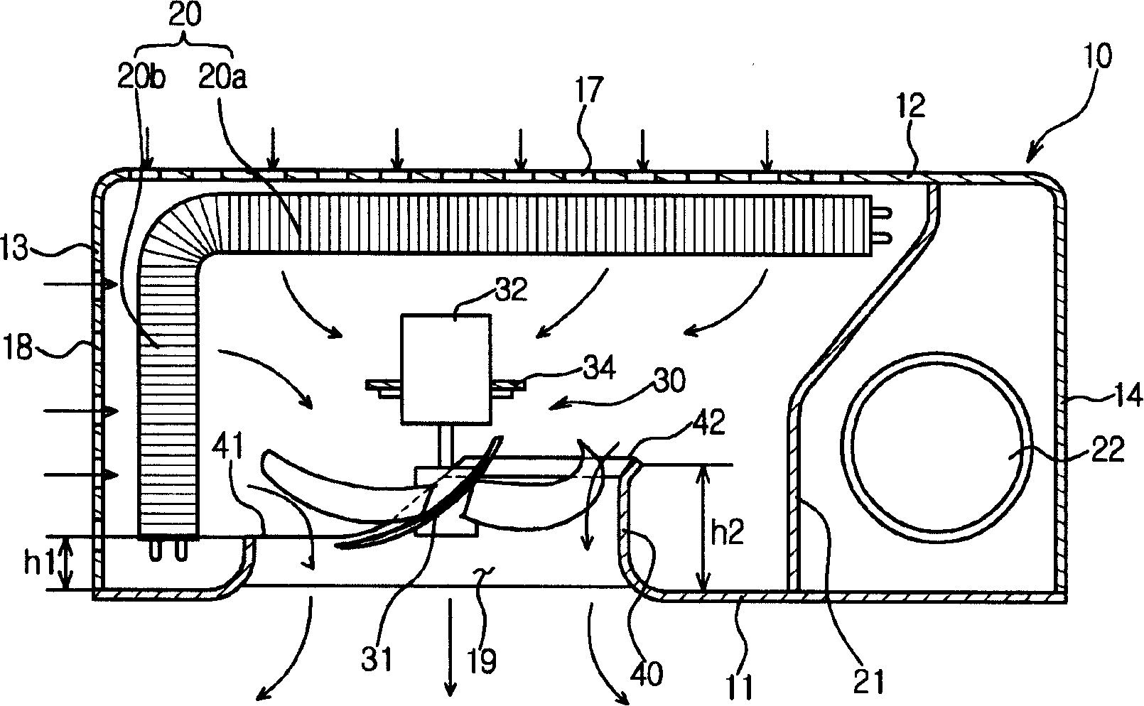 Outdoor unit of air conditioner