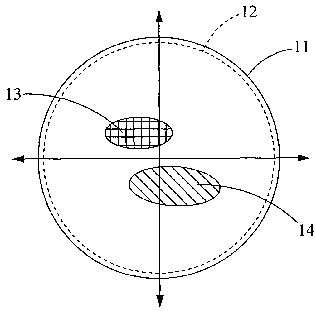 System and method for providing laser shot patterns to the lens of an eye