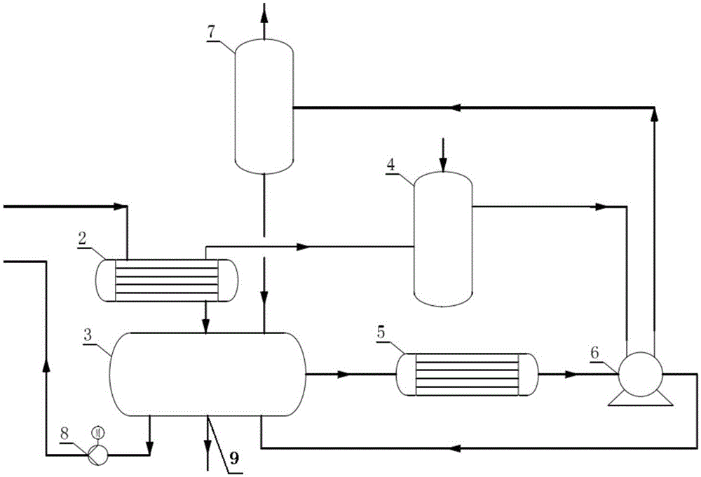 Ammonia gas absorption device for tert-butyl alcohol reduced pressure recovery tower and ammonia gas absorption method