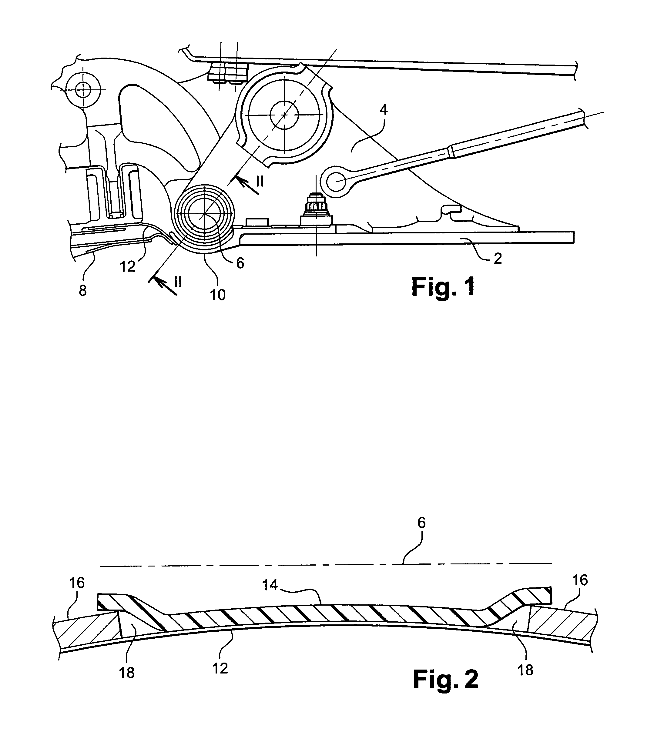 Convergent turbojet exhaust nozzle