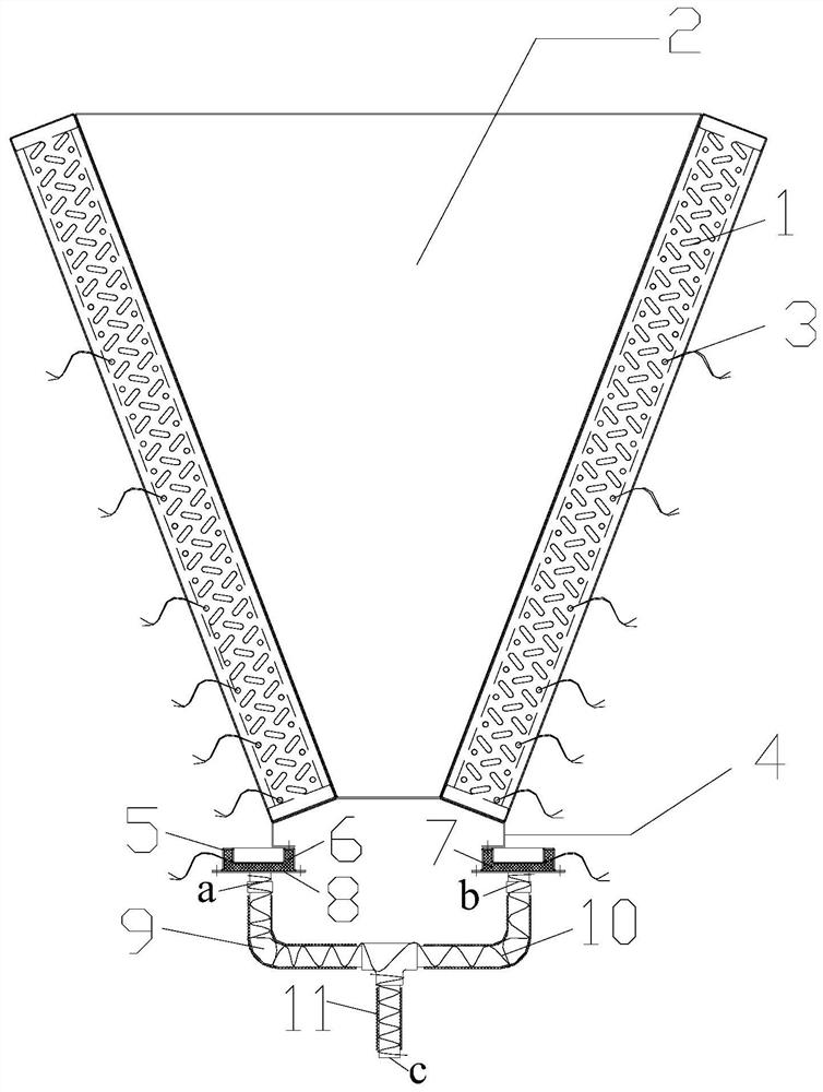 Carbon dioxide heat pump evaporator