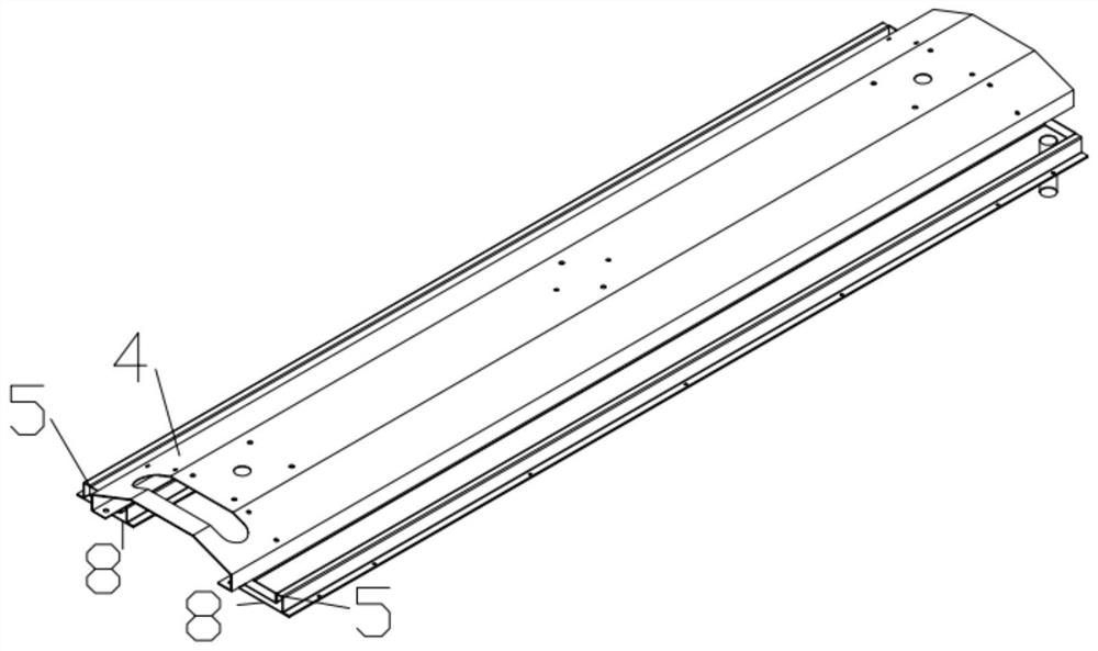 Carbon dioxide heat pump evaporator