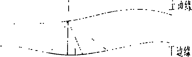 Method and device for measuring tunnel lining cracks