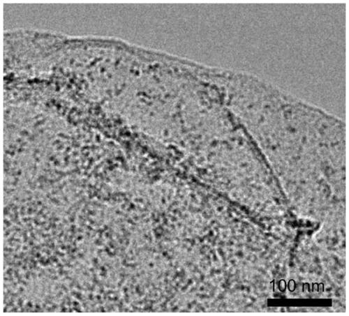 Uniformly dispersed ultra-small metal nanoparticle material and dispersion method thereof