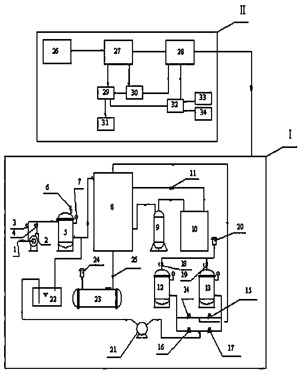 Organic steam condensation adsorption recovery system powered by solar photovoltaics