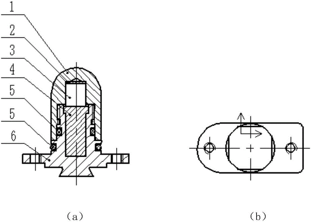 Source storage container structure used for small-diameter radioactive instrument