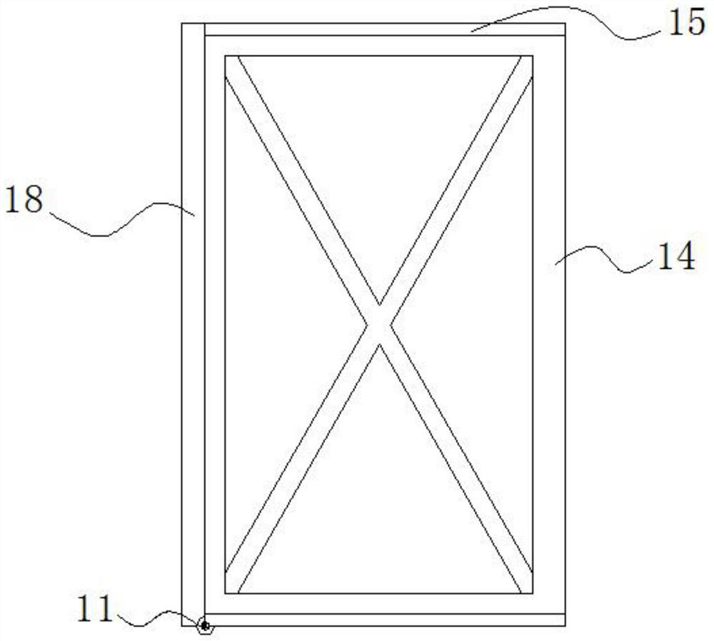 3D printing building support platform with limiting structure and convenient to assemble