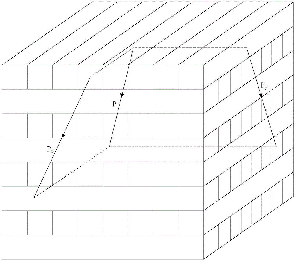 Scintillator array structure, and neutron detector employing same