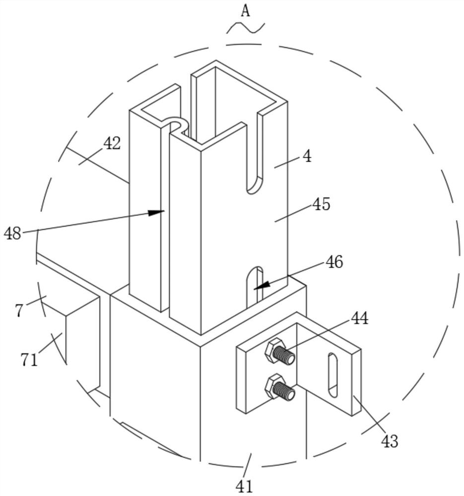 Component type heat preservation fireproof curtain wall structure and method thereof